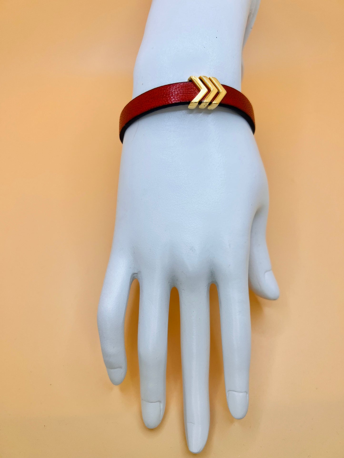 Blood Orange Keep Moving Forward Bracelet