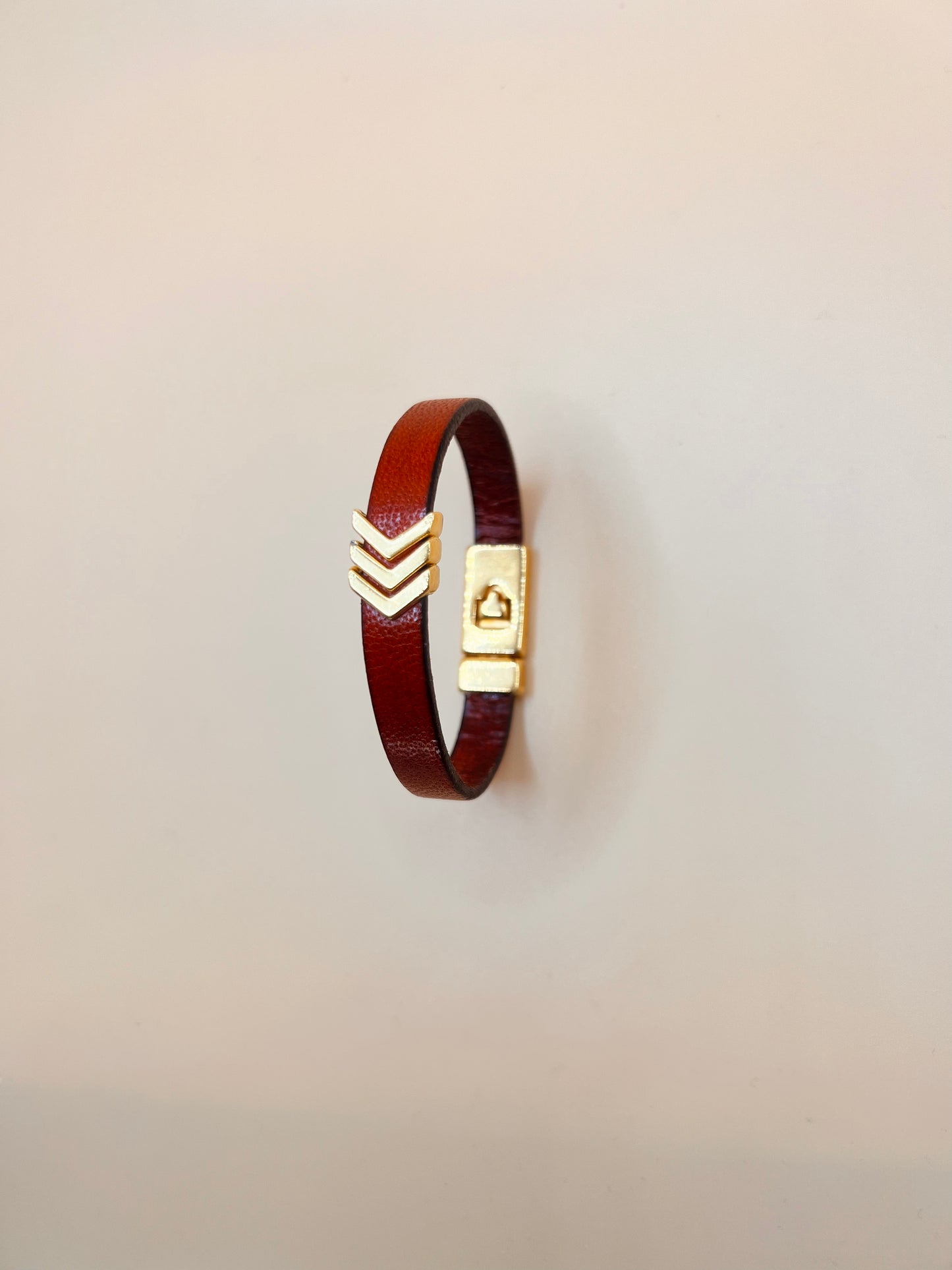 Blood Orange Keep Moving Forward Bracelet