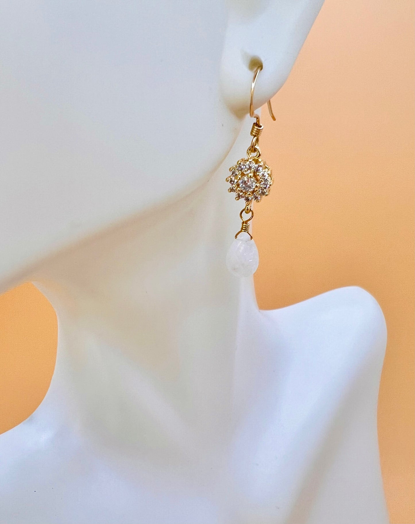 Erica Moonstone earring