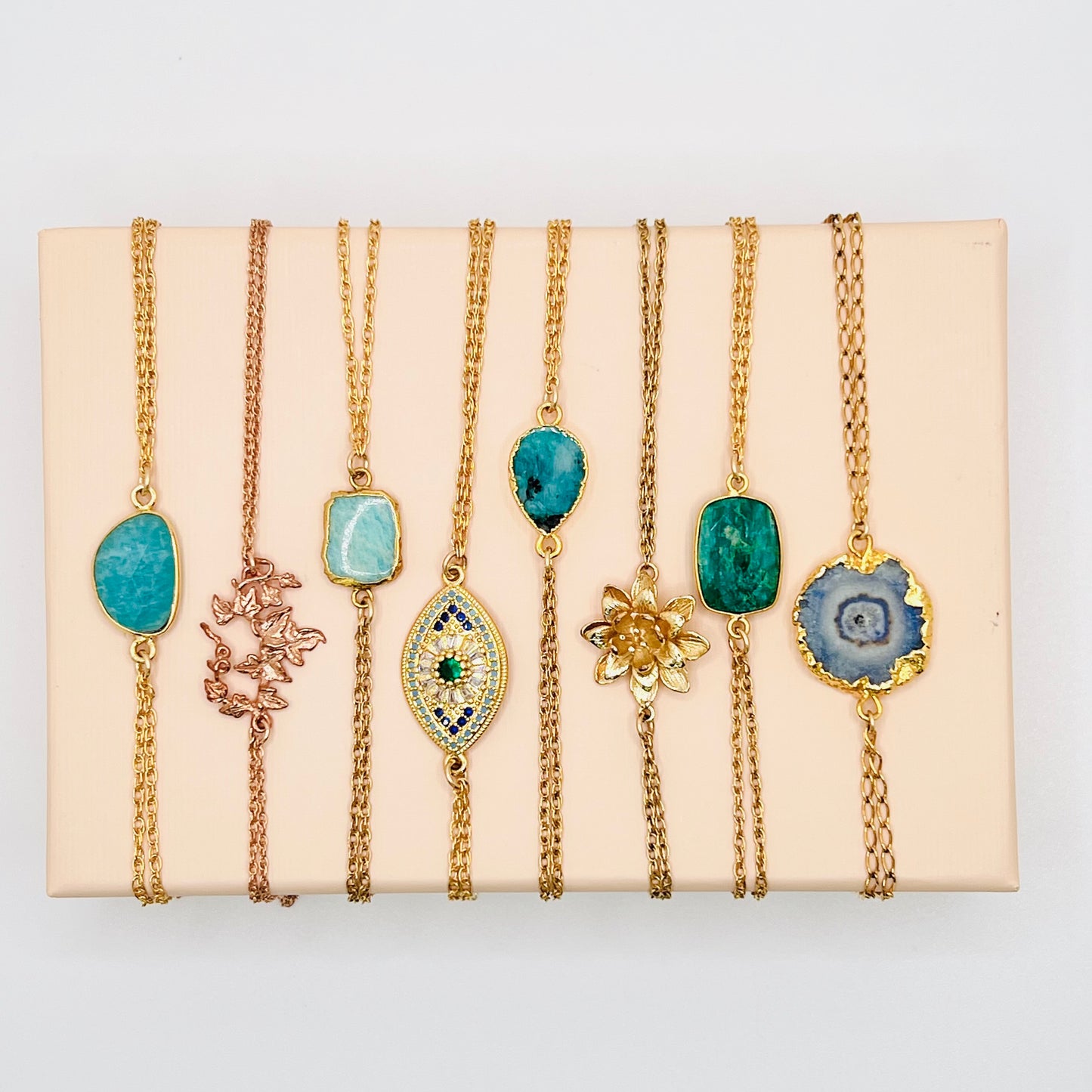 Solar Geode hand chain