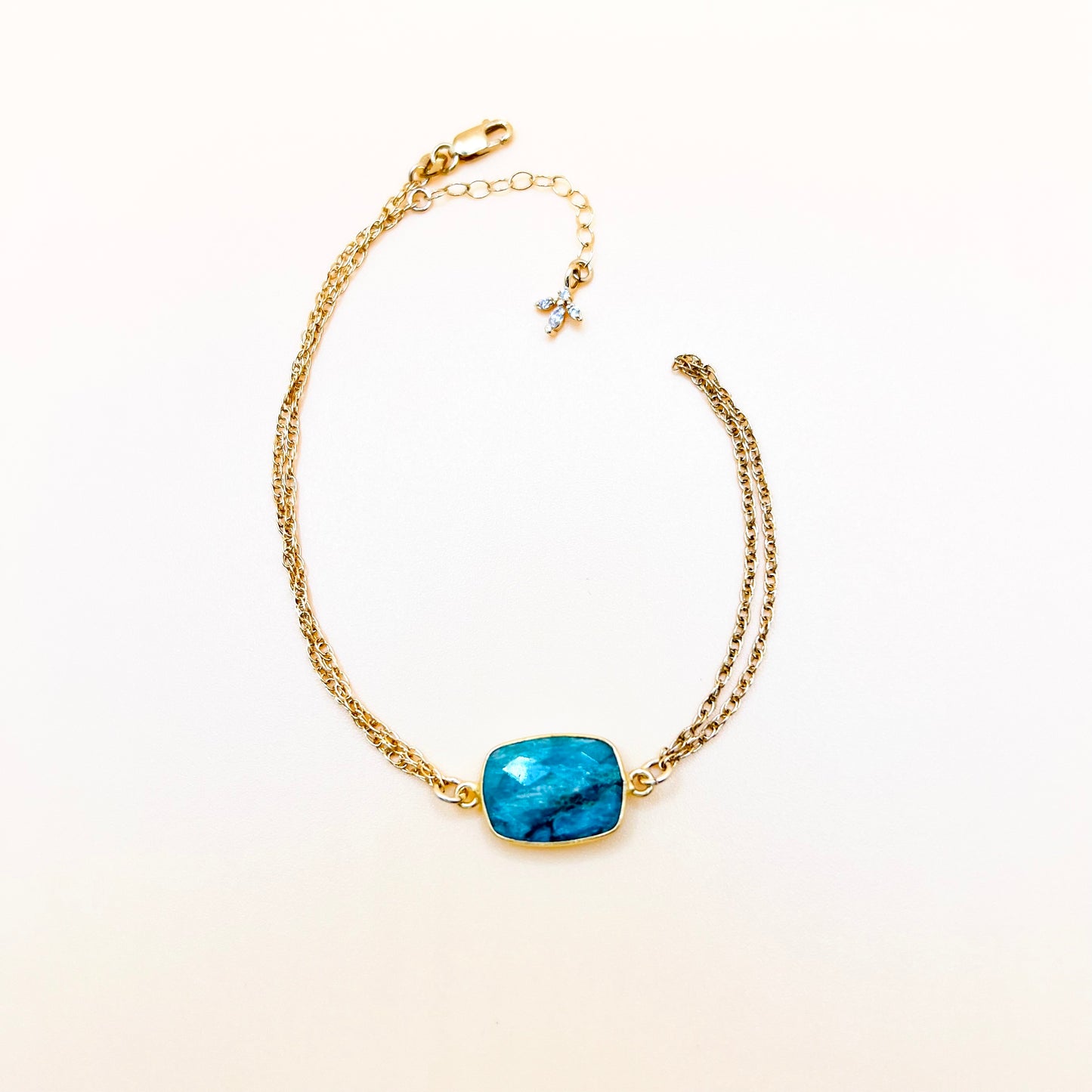 Emerald Hand Chain