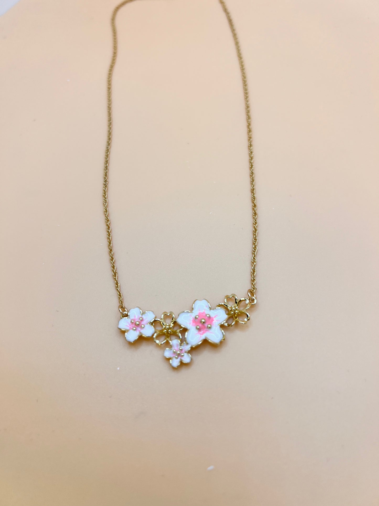 Lillies Bib Necklace