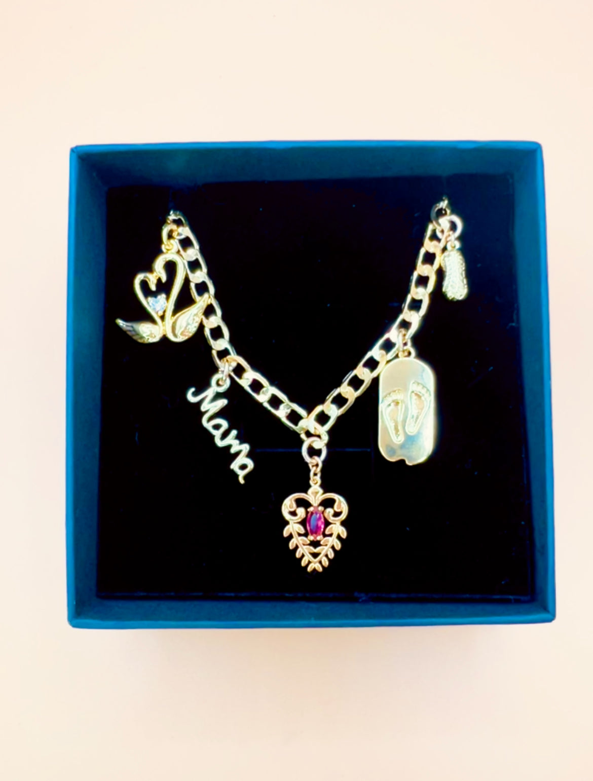 Momma Girl Charm Bracelet