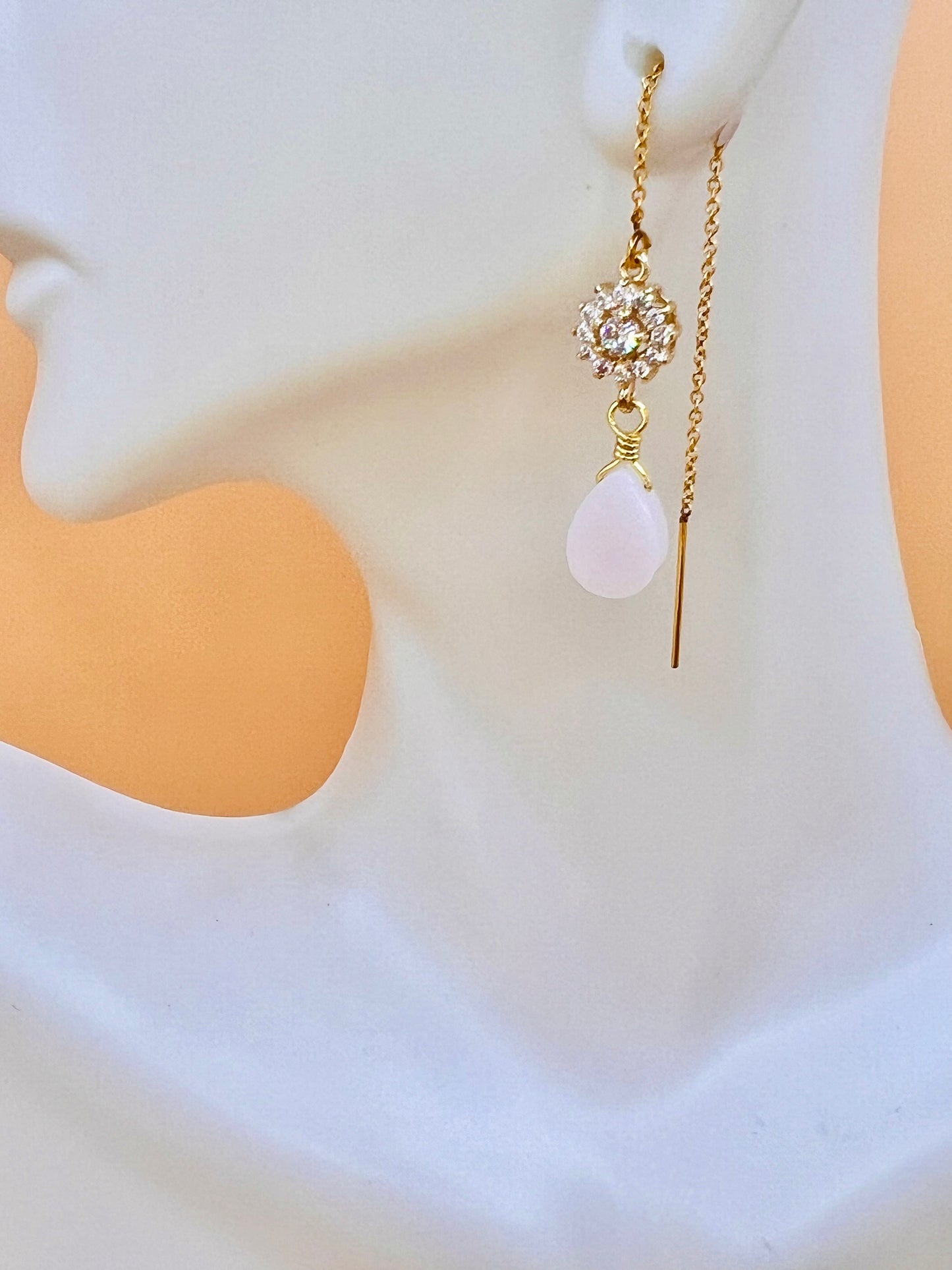 Pink Opal Erika threaders