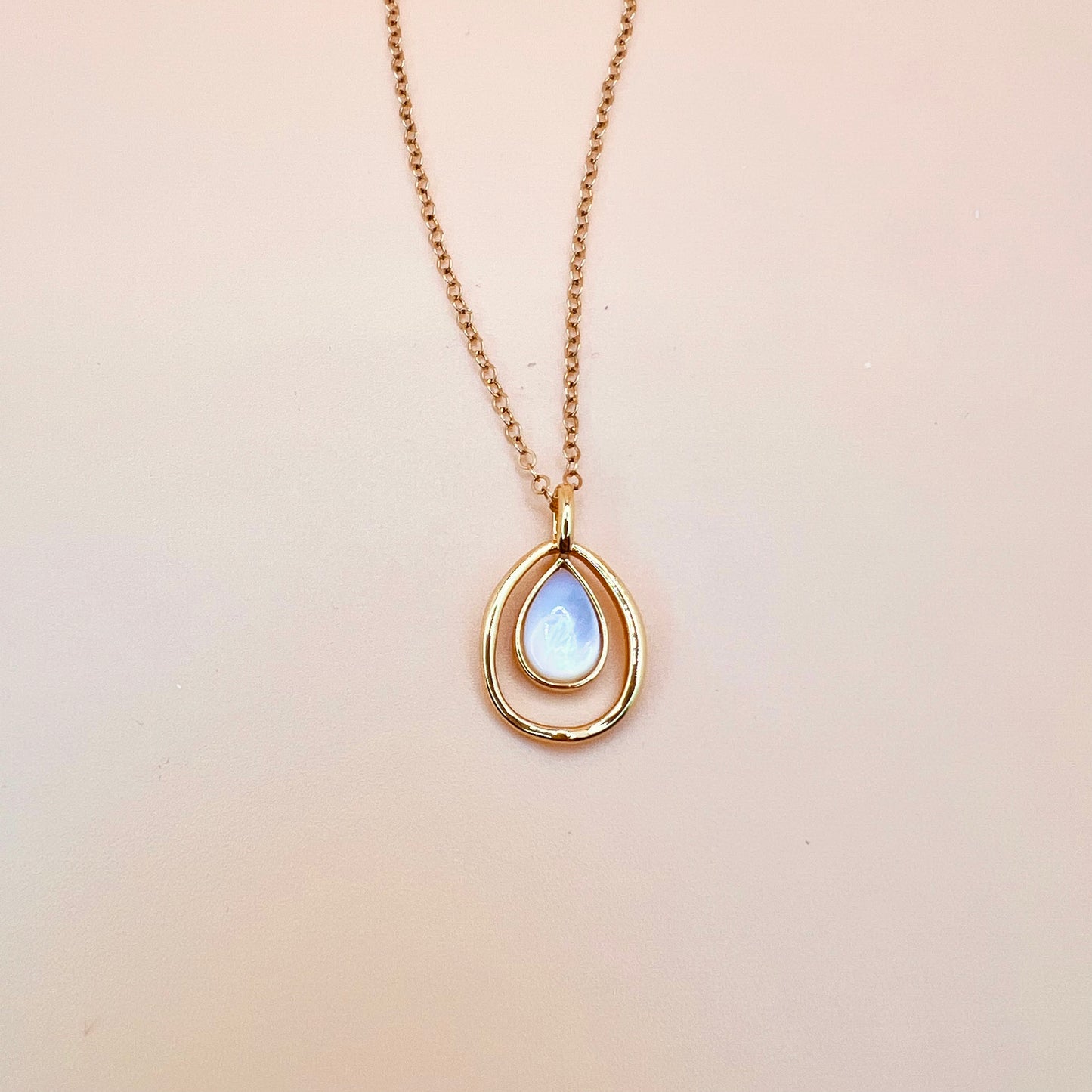 Double Tear Drop Pendant