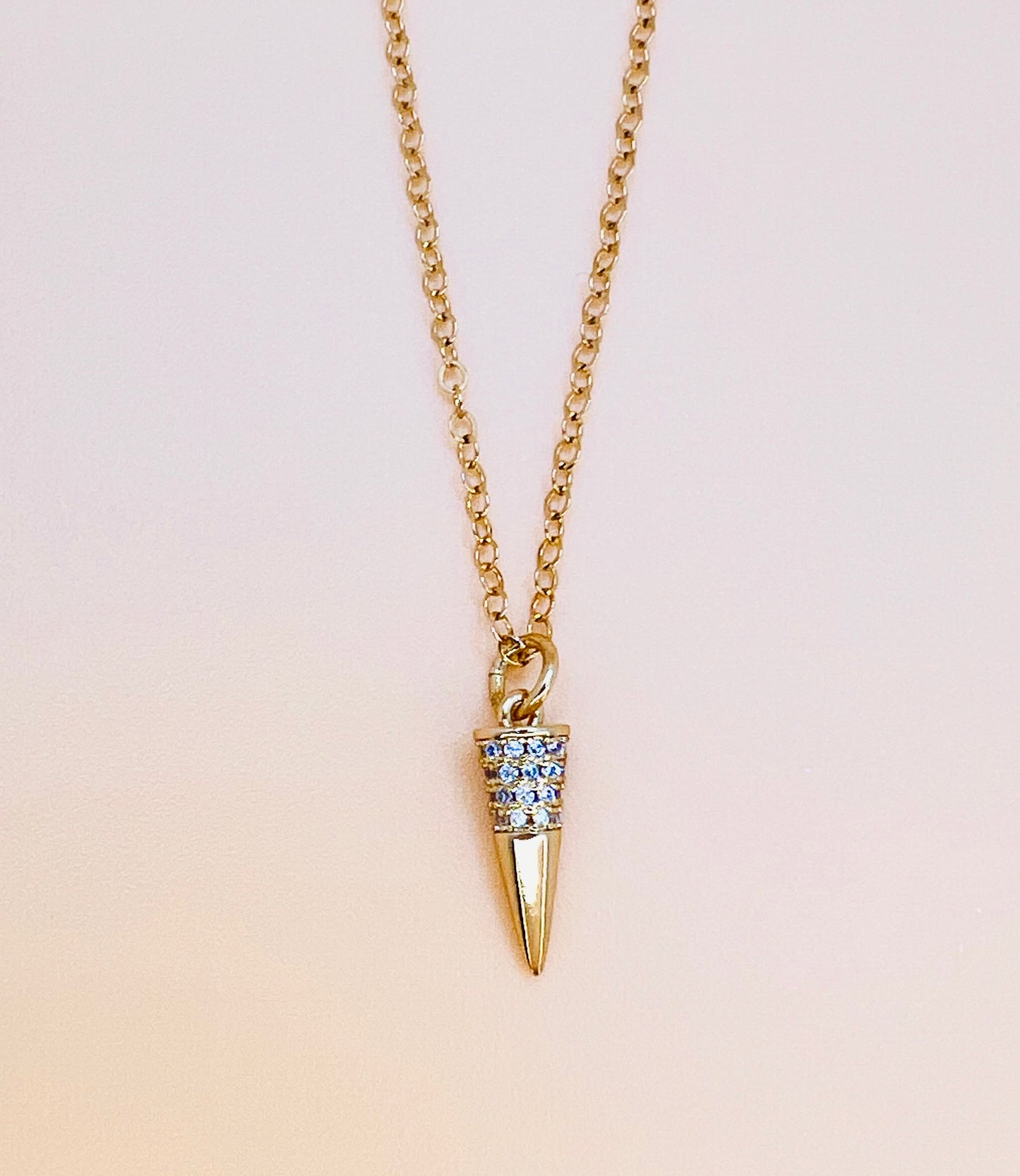 Spike necklace