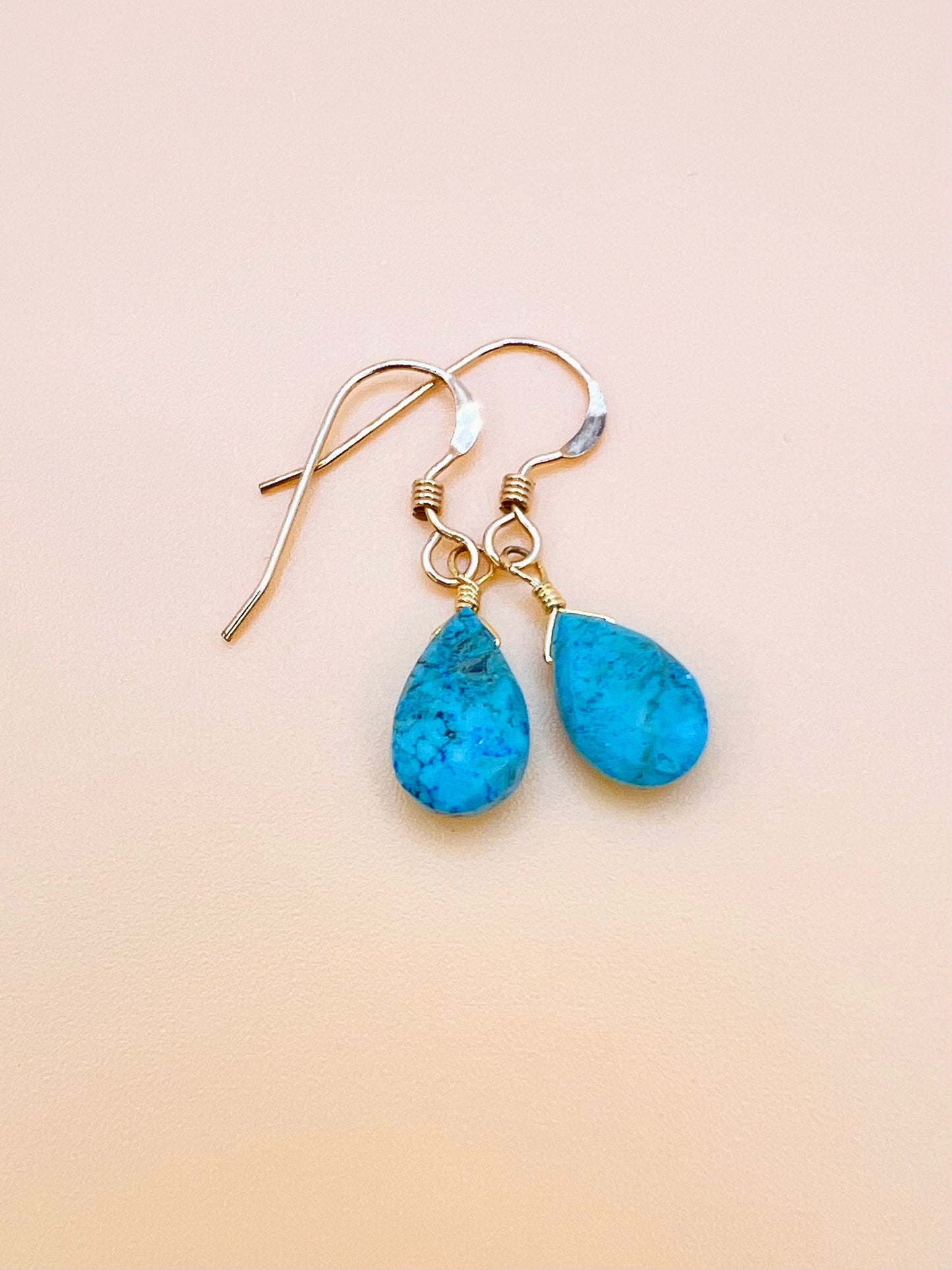 Turqoise drop earring