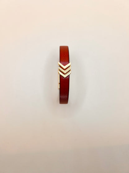 Blood Orange Keep Moving Forward Bracelet
