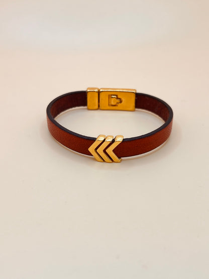 Blood Orange Keep Moving Forward Bracelet