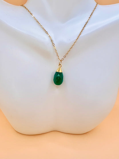 Green Onyx necklace
