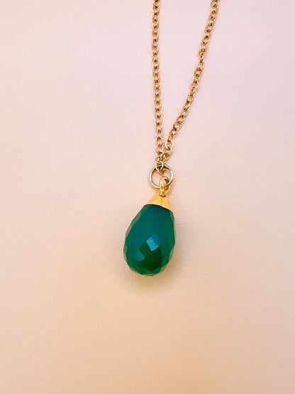Green Onyx necklace
