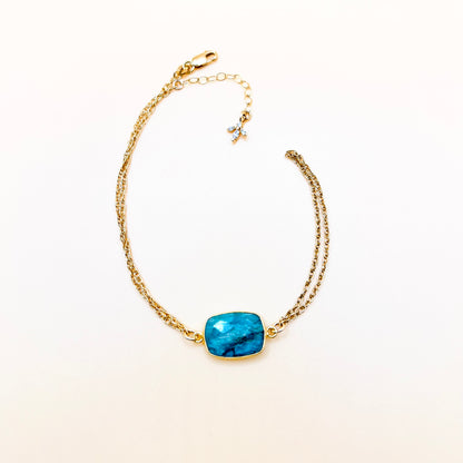 Emerald Hand Chain