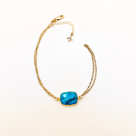 Emerald Hand Chain