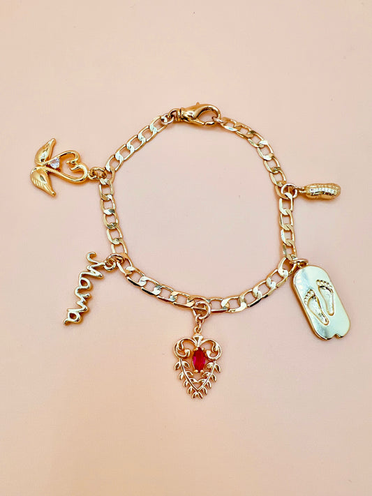 Momma Girl Charm Bracelet