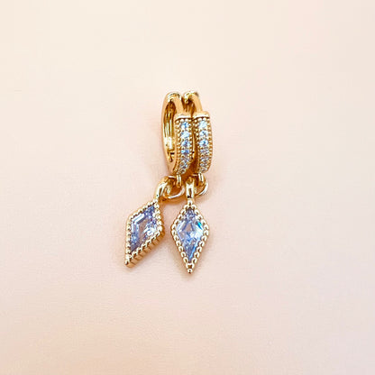 New! Studded Kite Fancy Hoops