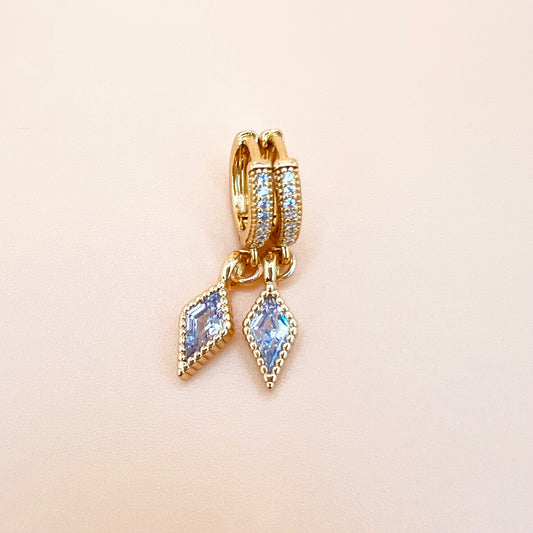 New! Studded Kite Fancy Hoops