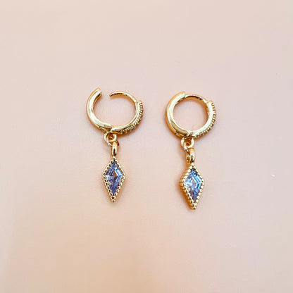 New! Studded Kite Fancy Hoops