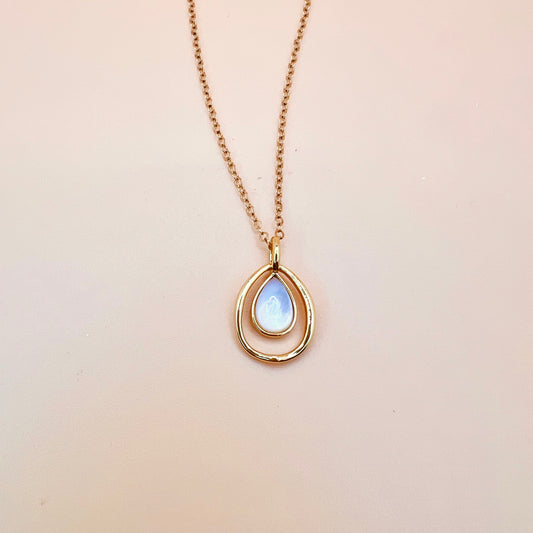 Double Tear Drop  Pendant