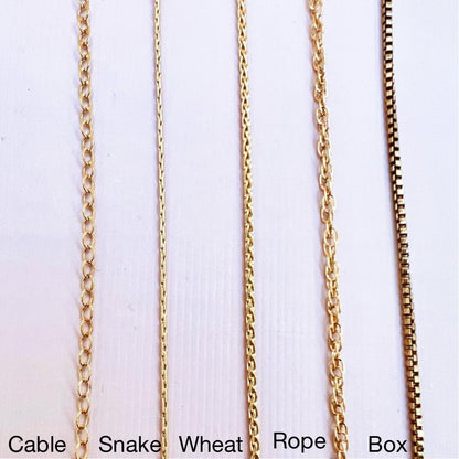 Mojave Howlite skinny triangle necklace