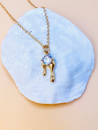Drip necklace