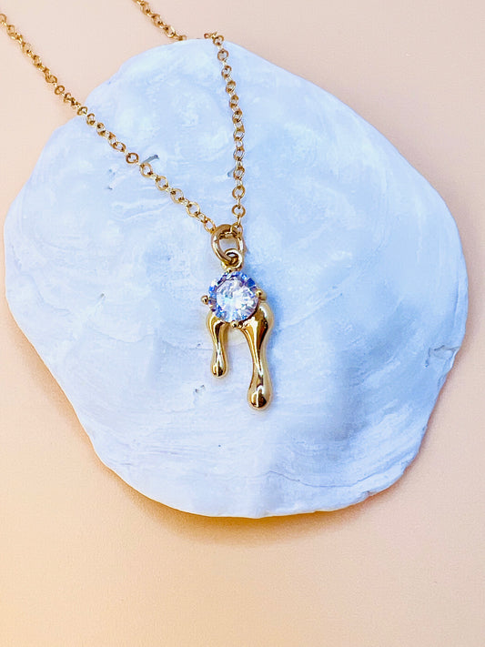 Drip necklace