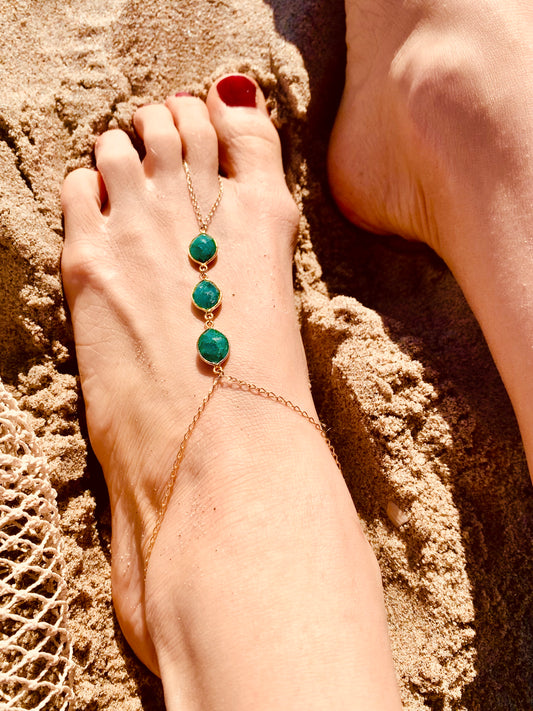 Emerald footsie