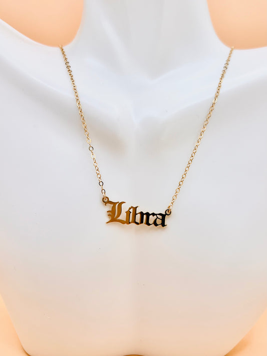 Libra necklace
