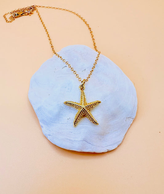 Starfish necklace