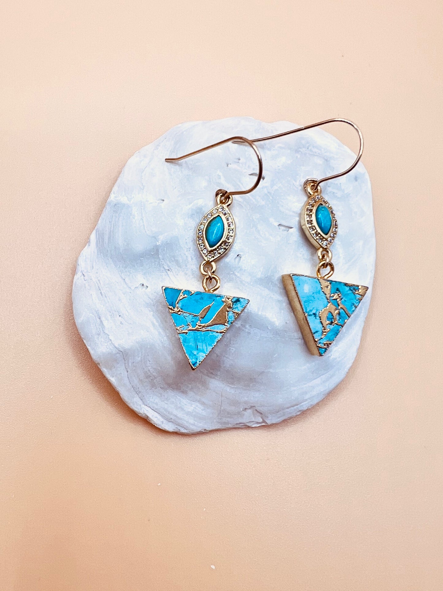 Mojave Turquoise Eye earring